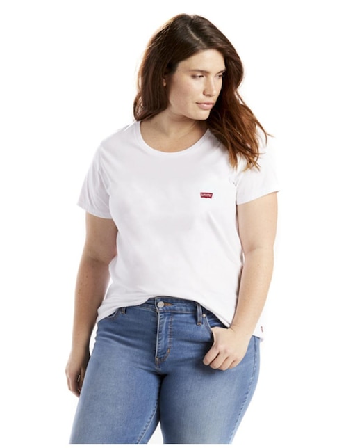 Playera manga corta Levi's cuello redondo para mujer