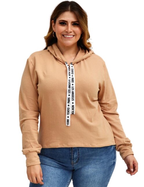 Sudadera con capucha para mujer 1