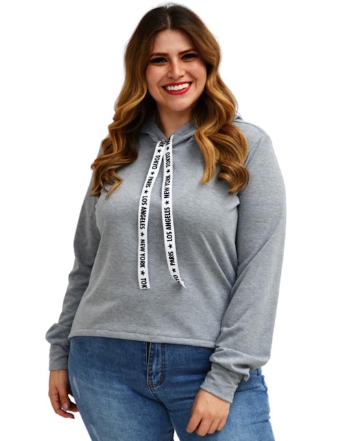 Sudadera con capucha para mujer 1