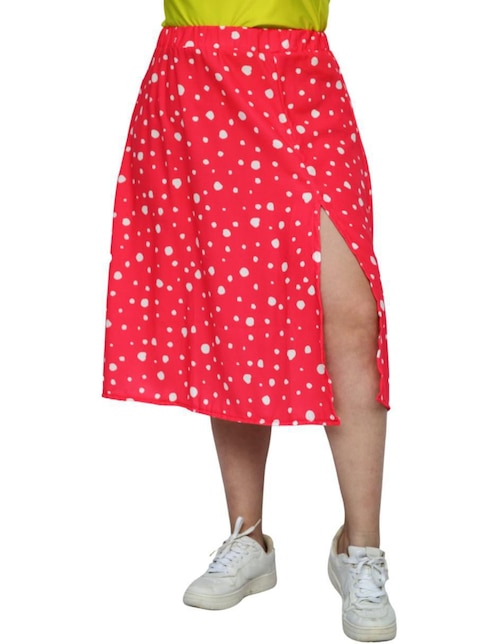 Falda midi cintura alta 1