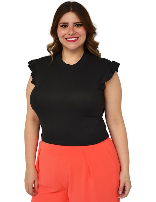 Blusa manga corta para mujer 1