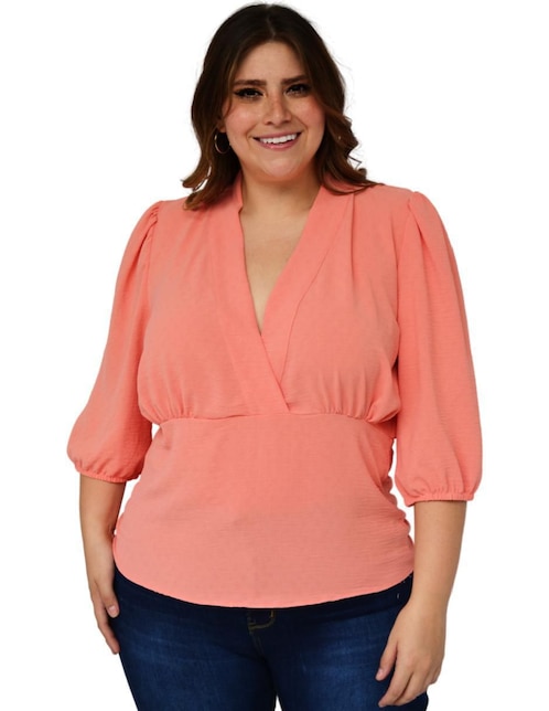 Blusa manga 3/4 para mujer 1