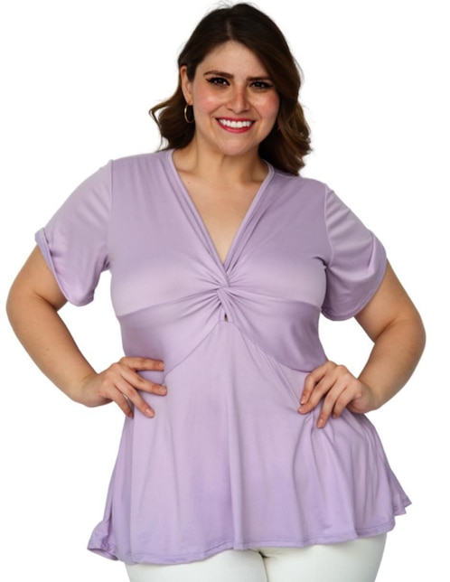 Blusa manga corta para mujer 1