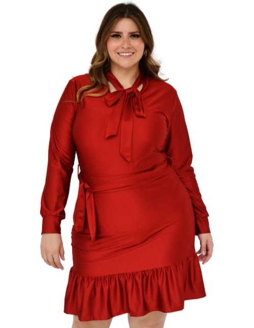 Vestido a la rodilla formal Roman Fashion para mujer