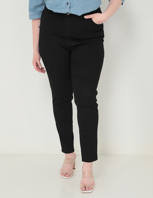 Jeans super skinny Seven Jeans 9444stob corte cintura alta para mujer