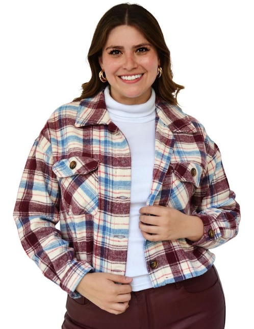 Blusa camisera manga larga para mujer 1