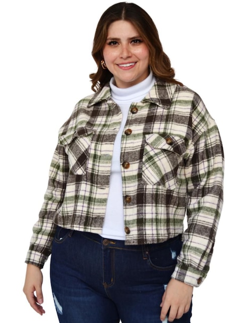 Blusa camisera Roman Fashion manga larga para mujer