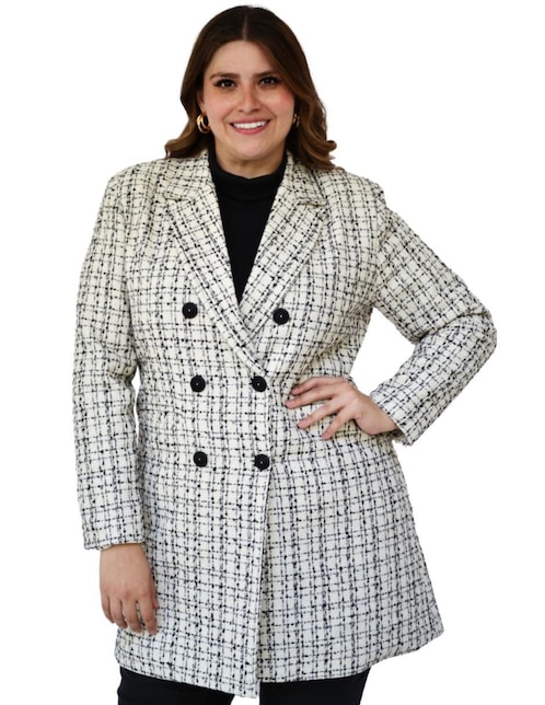 Abrigo Roman Fashion regular para mujer