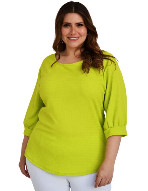 Blusa manga 3/4 para mujer 1