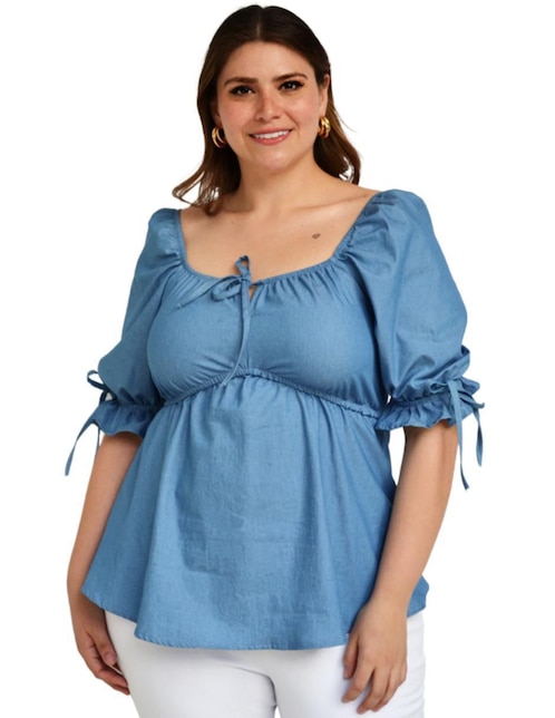 Blusa manga 3/4 para mujer 1