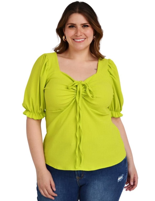 Blusa manga corta para mujer 1