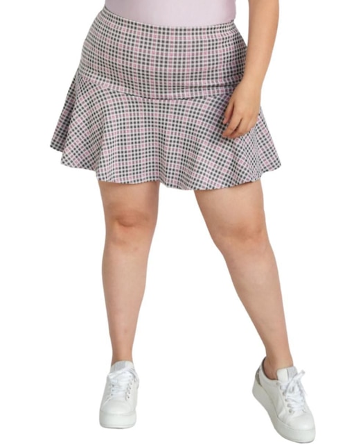 Falda mini a la cintura 1