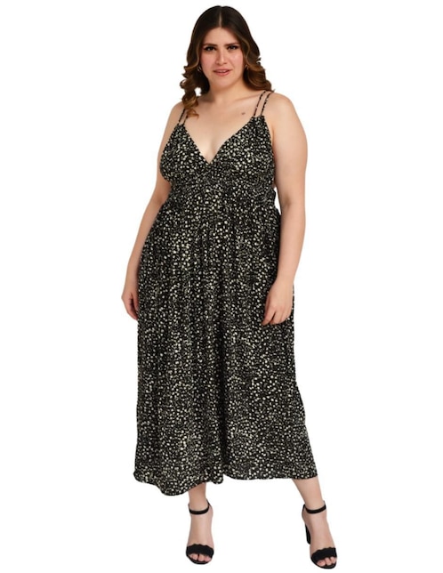 Vestido midi casual para mujer Vestido midi casual para mujer