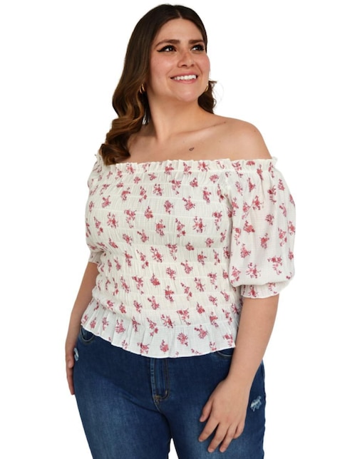 Blusa manga 3/4 para mujer 1
