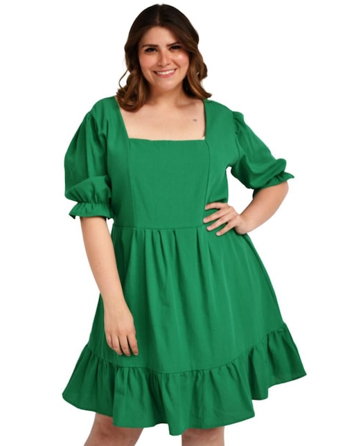Vestido 3/4 casual Roman Fashion para mujer