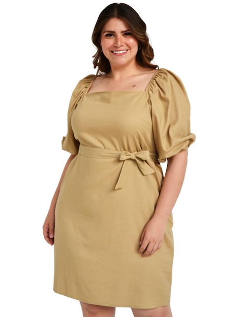Vestido 3/4 casual Roman Fashion para mujer