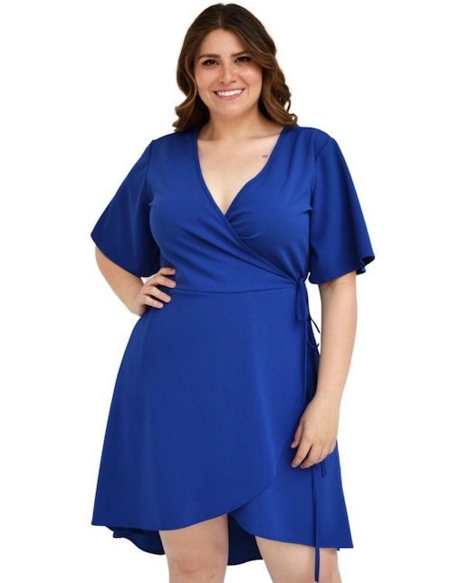 Vestido a la rodilla formal Roman Fashion para mujer