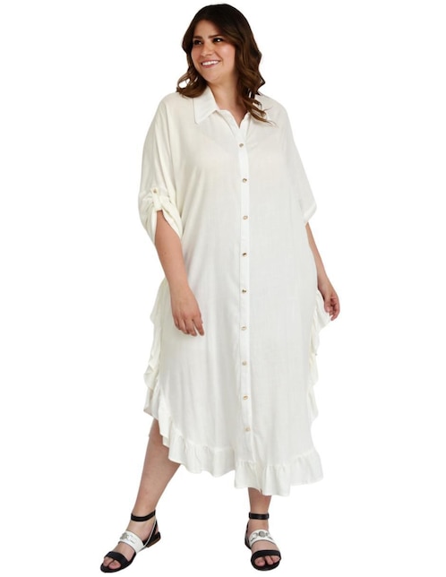 Vestido maxi casual Roman Fashion para mujer