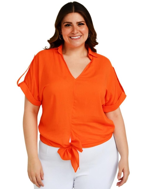 Blusa manga corta para mujer 1