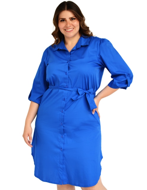 Vestido 3/4 casual Roman Fashion para mujer