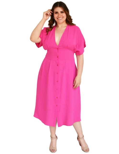 Vestido midi casual Roman Fashion para mujer