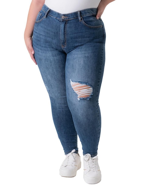 Jeans skinny para mujer 1