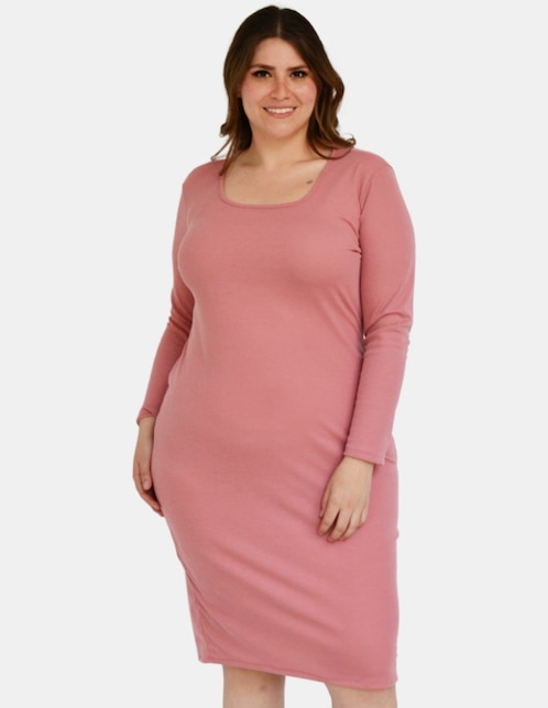 Vestido arriba de la rodilla casual para mujer 1