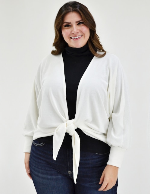 Suéter cuello simulado para mujer 1
