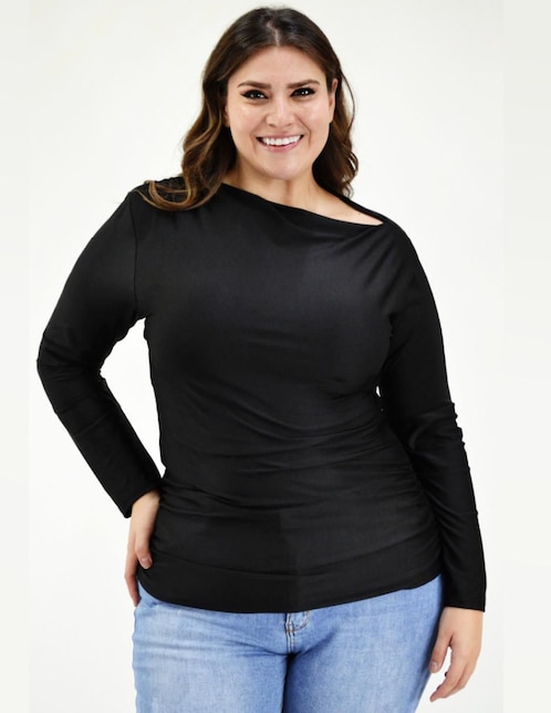 Blusa manga larga para mujer 1