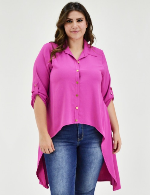 Blusa manga 3/4 para mujer 1