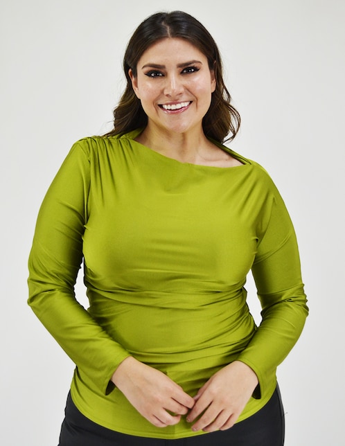 Blusa manga larga para mujer 1