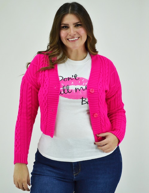 Suéter cuello redondo para mujer 1