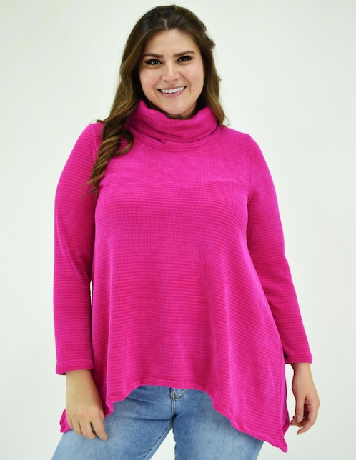 Suéter Roman Fashion cuello alto para mujer