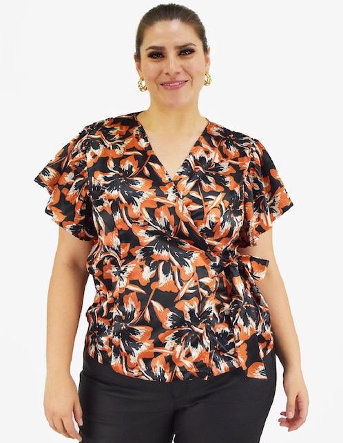 Blusa manga corta para mujer 1