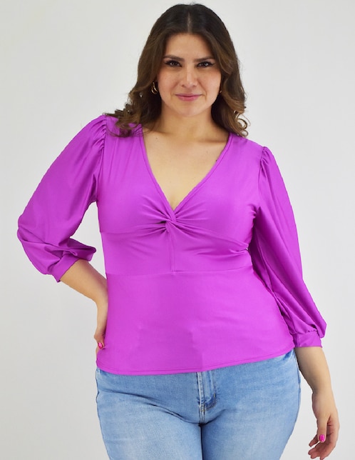 Blusa manga larga para mujer 1