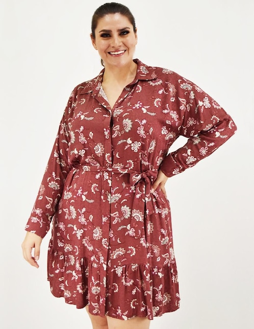 Vestido arriba de la rodilla casual para mujer 1