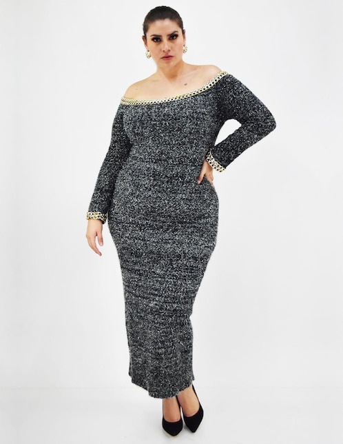 Vestido largo formal para mujer 1