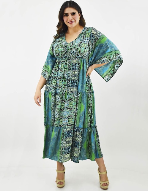Vestido midi casual para mujer 1