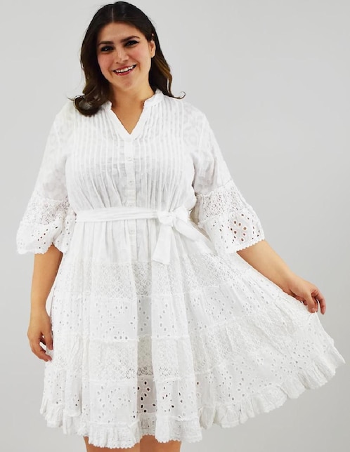 Vestido corto casual Roman Fashion para mujer