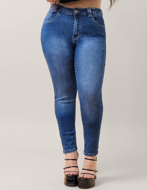 Jeans skinny Roman Fashion para mujer