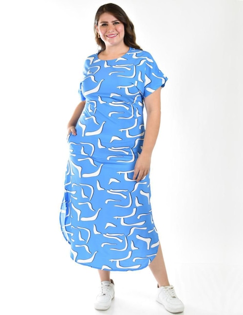 Vestido midi casual para mujer 1