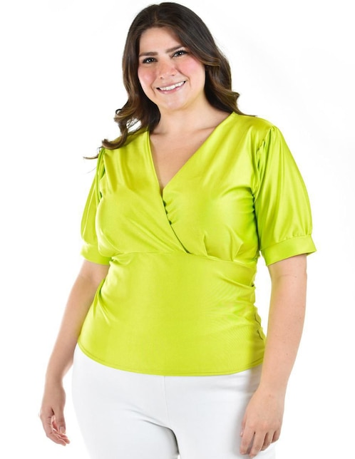 Blusa manga corta para mujer 1