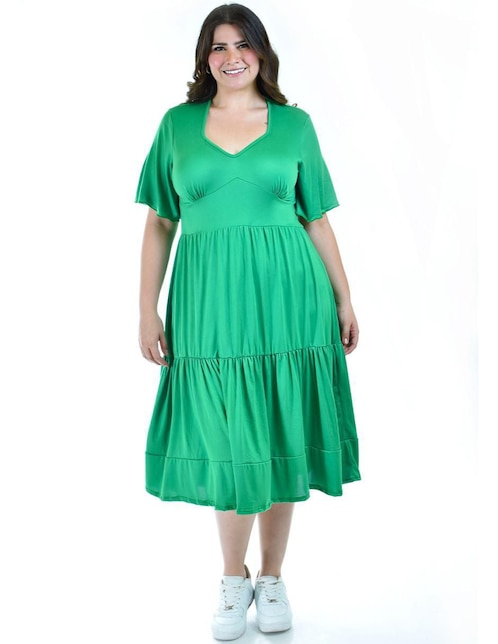 Vestido midi casual para mujer 1