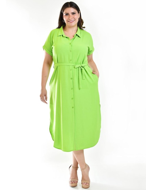 Vestido midi casual para mujer 1