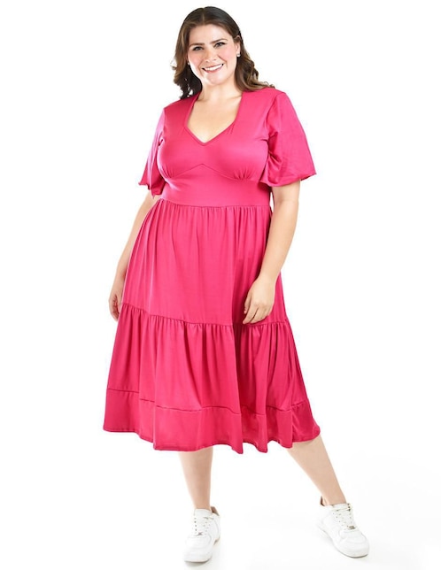 Vestido midi casual para mujer 1
