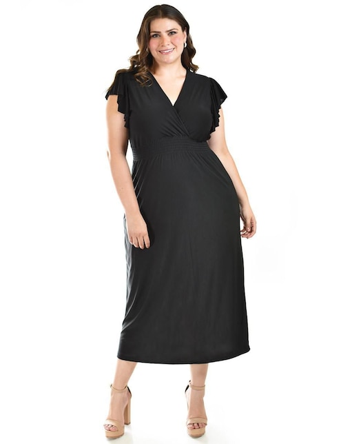Vestido midi casual para mujer Vestido midi casual para mujer