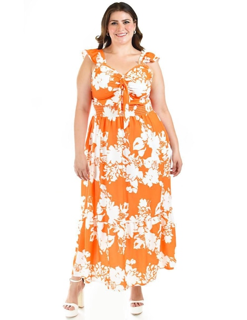 Vestido largo casual para mujer 1