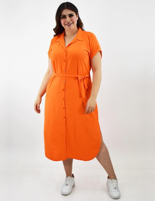 Vestido midi casual Roman Fashion para mujer