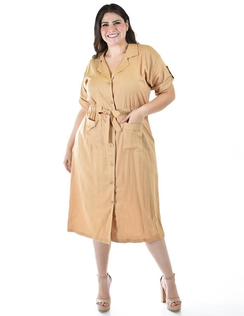 Vestido midi casual para mujer 1