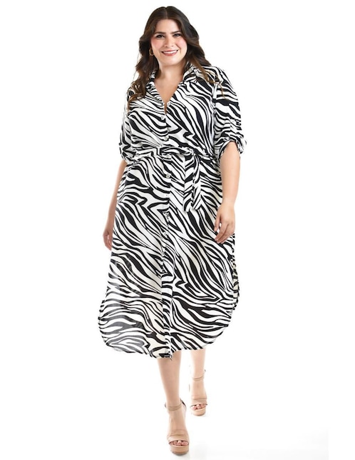 Vestido midi casual para mujer
